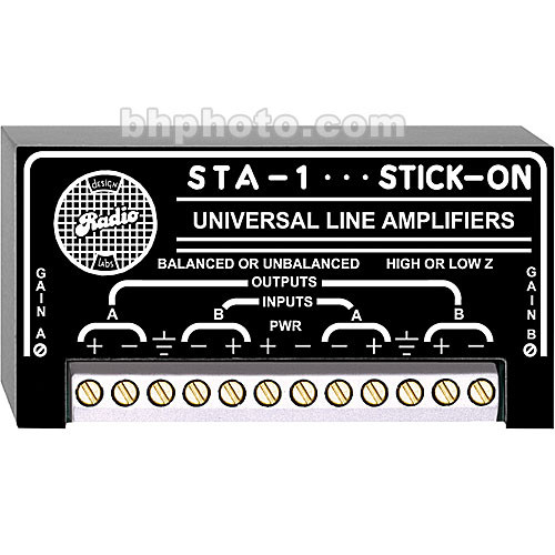 RDL STA-1 Electronic Transformer/Line Amplifier