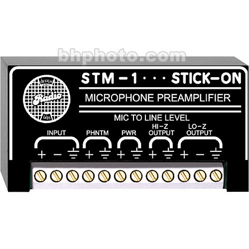 RDL STM-1 Microphone Preamplifier