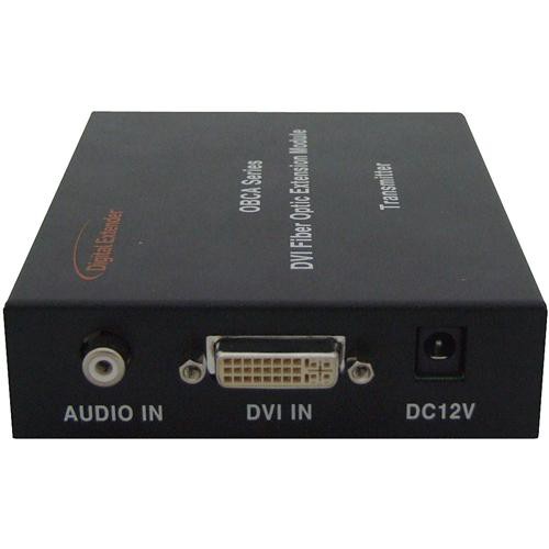 RTcom USA OBCA-BOX DVI with Audio Fiber-Optic Extension OBCA-BOX