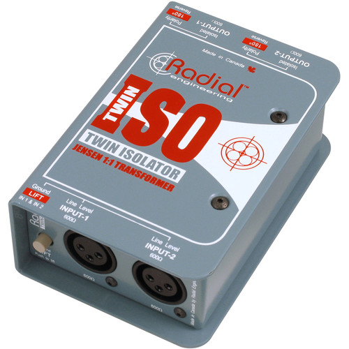 Radial Engineering Twin-Iso Balanced Line Isolator