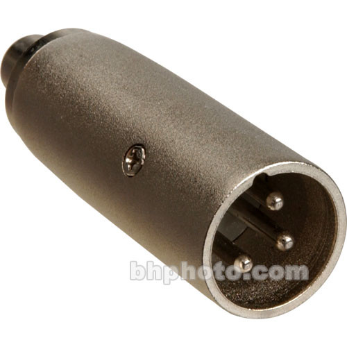 Remote Audio RCA Female to 3-Pin XLR Male Adapter