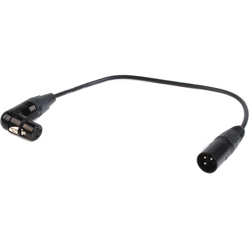 Remote Audio CAXJ12RT Angled XLR Female to XLR Male Cable (12