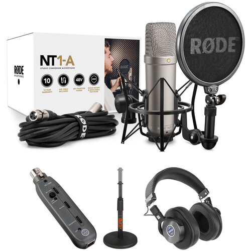 Rode NT1-A Microphone/USB Preamp Bundle B&H Photo Video