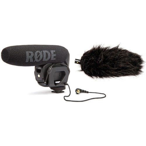 Rode VideoMic Pro Compact Shotgun Mic & DeadCat VMP Wind B&H