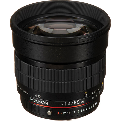Rokinon 85mm f/1.4 AS IF UMC Lens for Pentax K