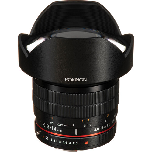 Rokinon 14mm f/2.8 IF ED UMC Lens For Pentax K
