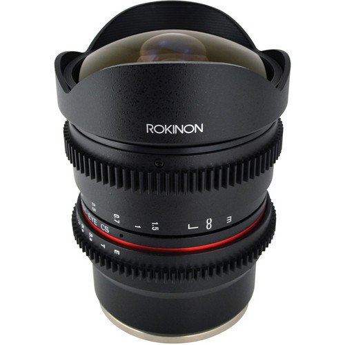 Rokinon 8mm T/3.8 Fisheye Cine Lens for Sony E