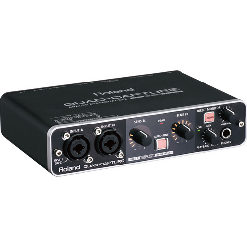 Roland Quad Capture Usb 2 0 Audio Interface Ua 55 B H Photo