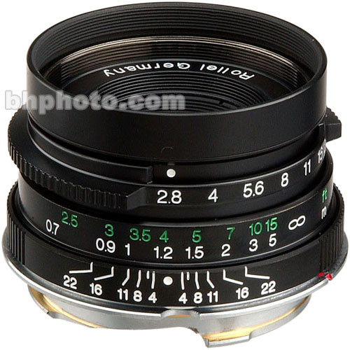 Rollei 40mm f/2.8 Sonnar HFT Lens 64202 B&H Photo Video