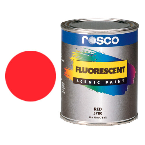 Rosco Fluorescent Paint (Red, Matte, 1 Pint) 150057800016 B&H