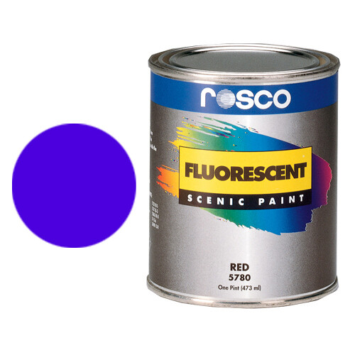 Rosco Fluorescent Paint (Blue Matte 1 Gallon)