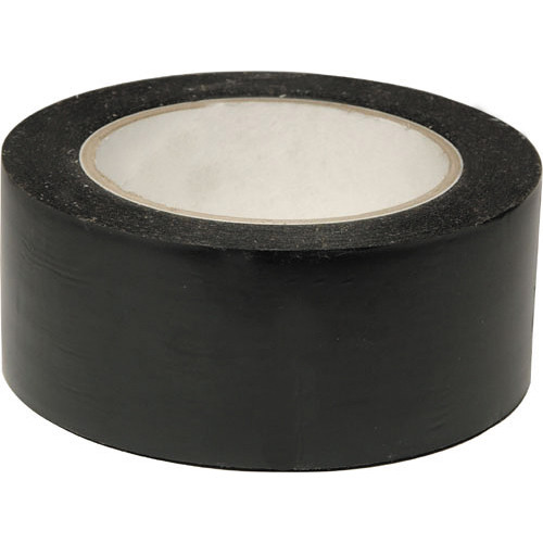 Rosco Vinyl Floor Tape (2" x 36 yd, Black) 851050144833 B&H