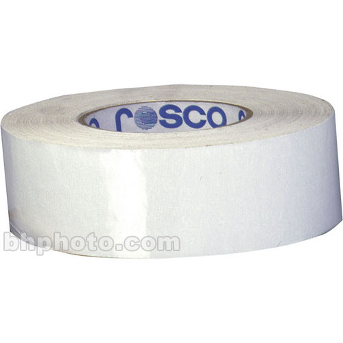 Rosco Vinyl Floor Tape (2" x 36 yd, White) 851050154833