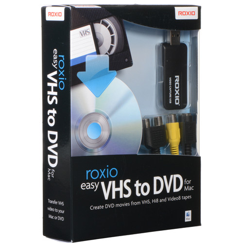 Roxio Easy VHS to DVD Plus 4.0.4 SP9 for windows download