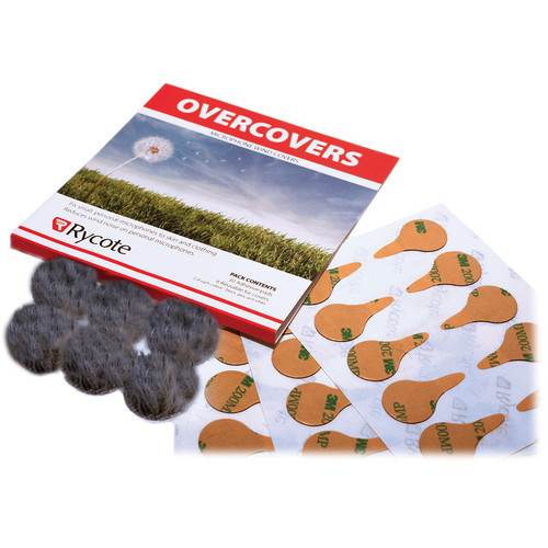 Rycote Overcovers (Gray 6-Pack 30 Stickies)