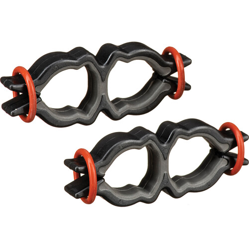 Rycote Back-to-Back Microphone Clips (Pair)