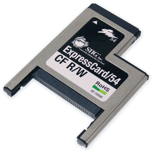 SIIG ExpressCard/54 CompactFlash Card Reader/Writer CE-000042-S2