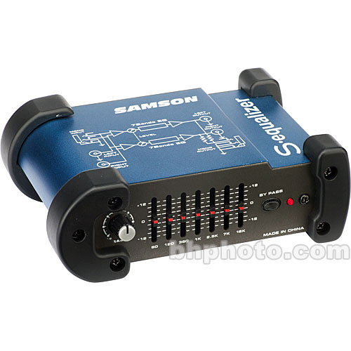 Samson Sequalizer Stereo 7Band Graphic Equalizer SASEQ B&H