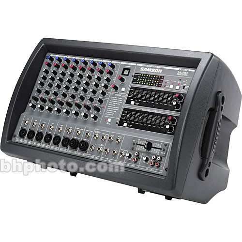 Samson XM910 Powered Stereo Mixer SAXM910 B&H Photo Video