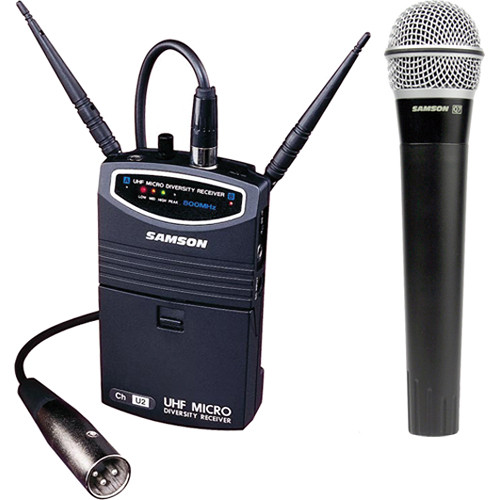 Samson UM1 Portable Handheld Wireless Microphone SW87SHQ7N4 B&H