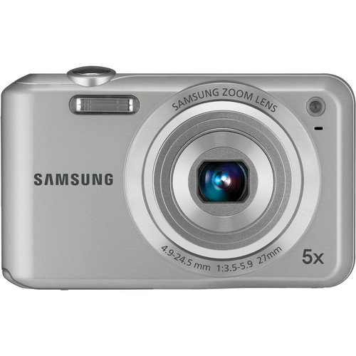 Samsung SL50 Digital Camera (Silver) ECSL50ZZBPSUS B&H Photo