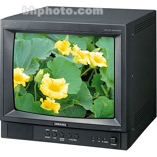 Samsung SAM-14M 14-Inch Color CCTV Monitor SAM14M B&H Photo Video