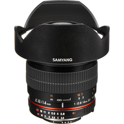 SAMYANG 14MM ULTRA WIDE-ANGLE F/2.8 IF E