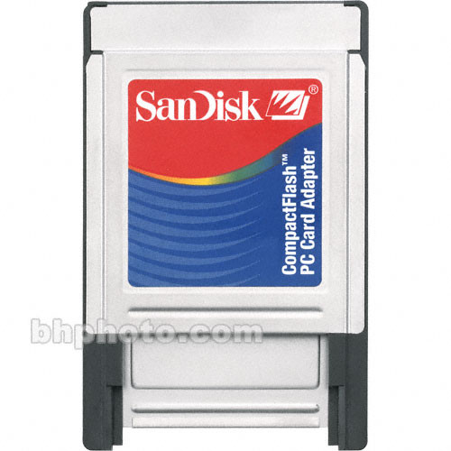 SanDisk CompactFlash to PCCard Adapter SDAD38R B&H Photo Video