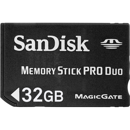 SanDisk 32GB Memory Stick PRO Duo Memory Card SDMSPD032GA11