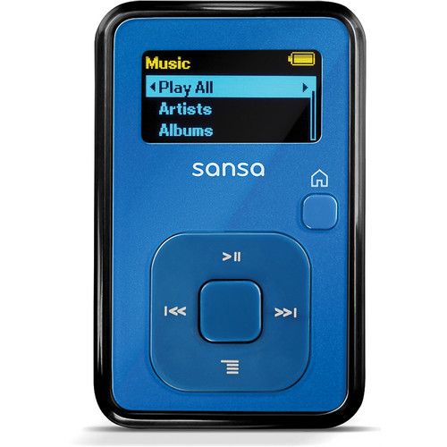 SanDisk 4GB Sansa Clip+ MP3 Player (Ice Blue) SDMX18R-004GB-A57