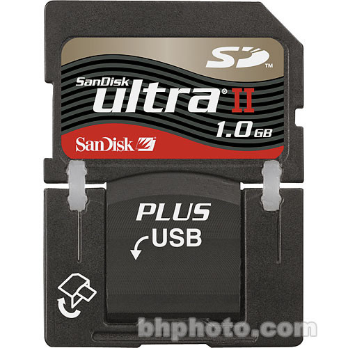  SanDisk 1GB  Ultra II SD PLUS Secure Digital SD Card