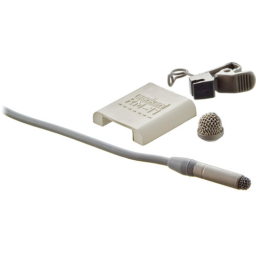Sanken COS-11D Omni Lavalier Microphone with Reduced Sensitivity & 5.9' Cable with Unterminated Pigtail Leads (with Accessories Gray)