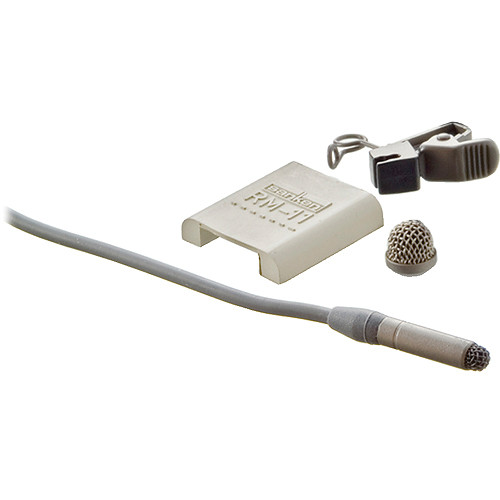 Sanken COS-11D Omni Lavalier Microphone with Reduced Sensitivity & 9.8' Cable with Unterminated Pigtail Leads (with Accessories Gray)