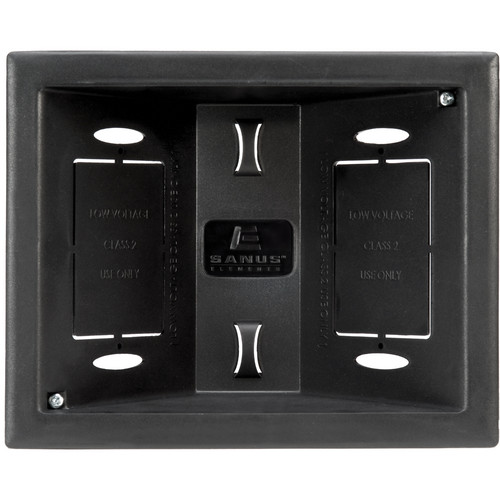 SANUS ELM803-B1 Low-Voltage In-Wall Box