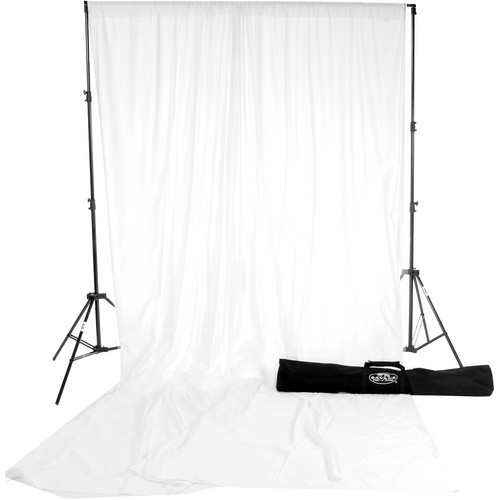 Savage Accent Muslin Background Kit (10 x 12' White)