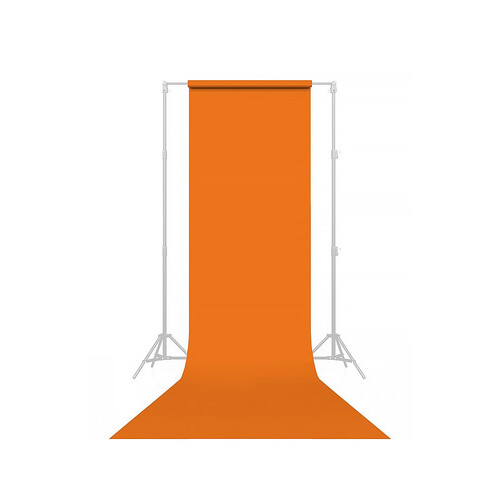 Savage #24 Orange Seamless Background Paper (53