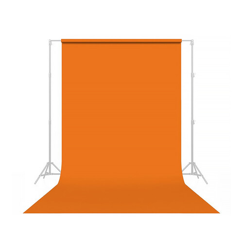 Savage #24 Orange Seamless Background Paper (107