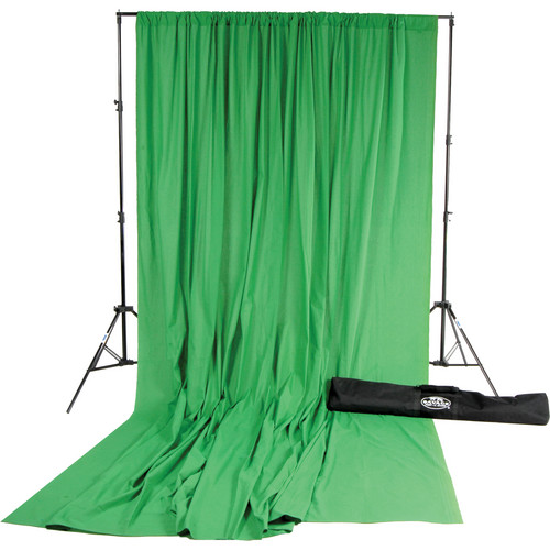 Savage Accent Muslin Background Kit (10 x 24' Chroma Green)