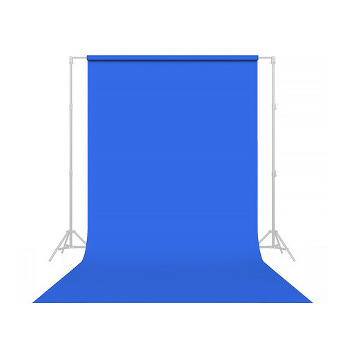 Savage #58 Studio Blue Seamless Background Paper (107