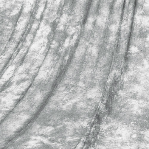 Savage Accent Crushed Muslin Background (10 x 24' Gray Skies)