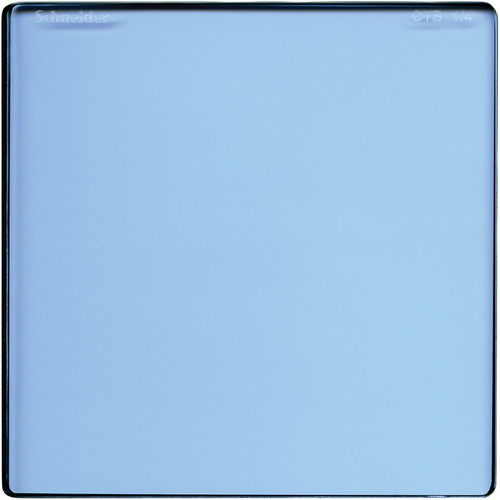 Schneider 4 x 4 Color Temperature Blue 1/4 CTB Filter