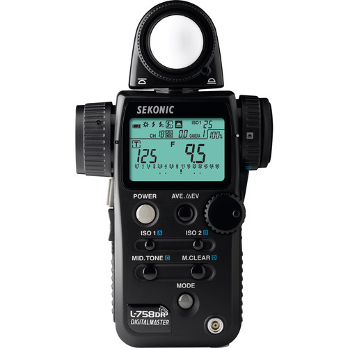 Sekonic L758DR DigitalMaster Flash Meter 401758 B&H Photo Video