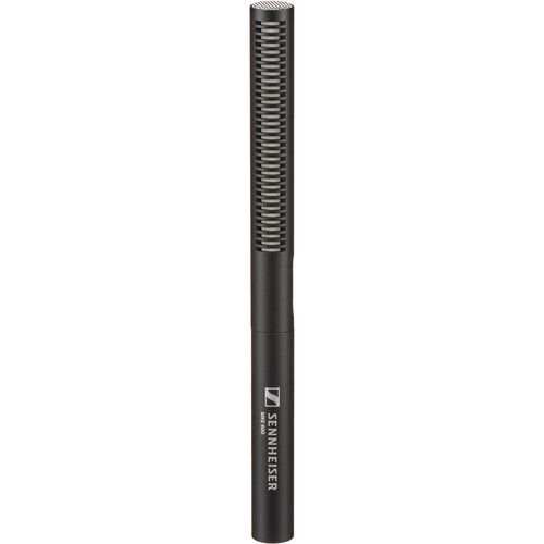 Sennheiser MKE 600 Shotgun Microphone Bundled with Universal Shockmount + 20-Feet XLR Microphone Cable + Microfiber Cleaning Cloth (4 Items)