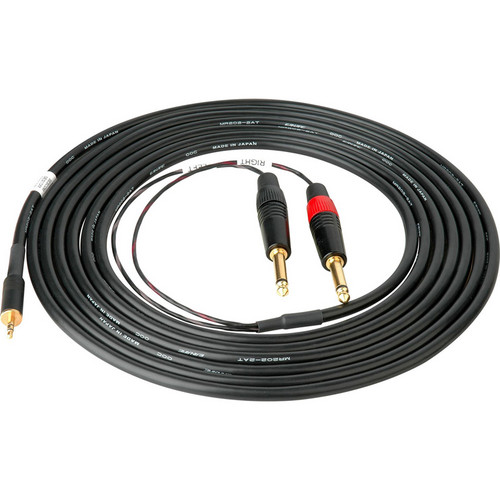 Sescom SES-IPOD-QTRM15 3.5mm Stereo to Dual 1/4