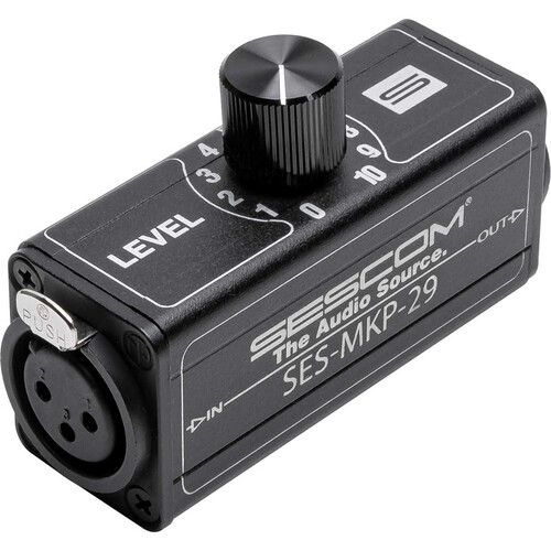 Sescom SES-MKP-29 Professional Single-Channel XLR Volume Control