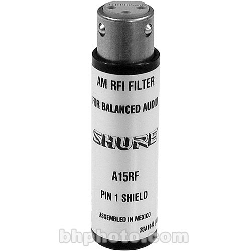 Shure In-Line 3-Pin XLR Radio Frequency