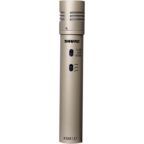 Shure KSM137/SL Cardioid Microphone (Sin