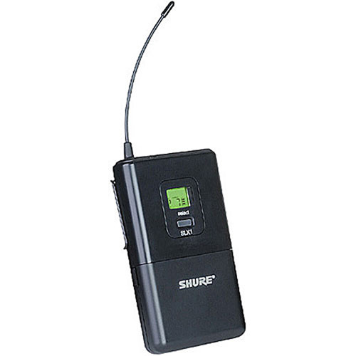 Shure SLX1 Wireless Bodypack Transmitter SLX1G5 B&H Photo Video