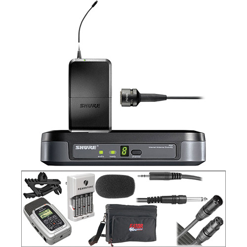 Shure Shure Wireless Mic & Zoom H2 Portable Recorder Kit