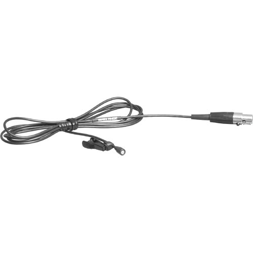 Shure Wl50 Mic With Ta4f Reduced Sensitivity (black) Wl50b-lo